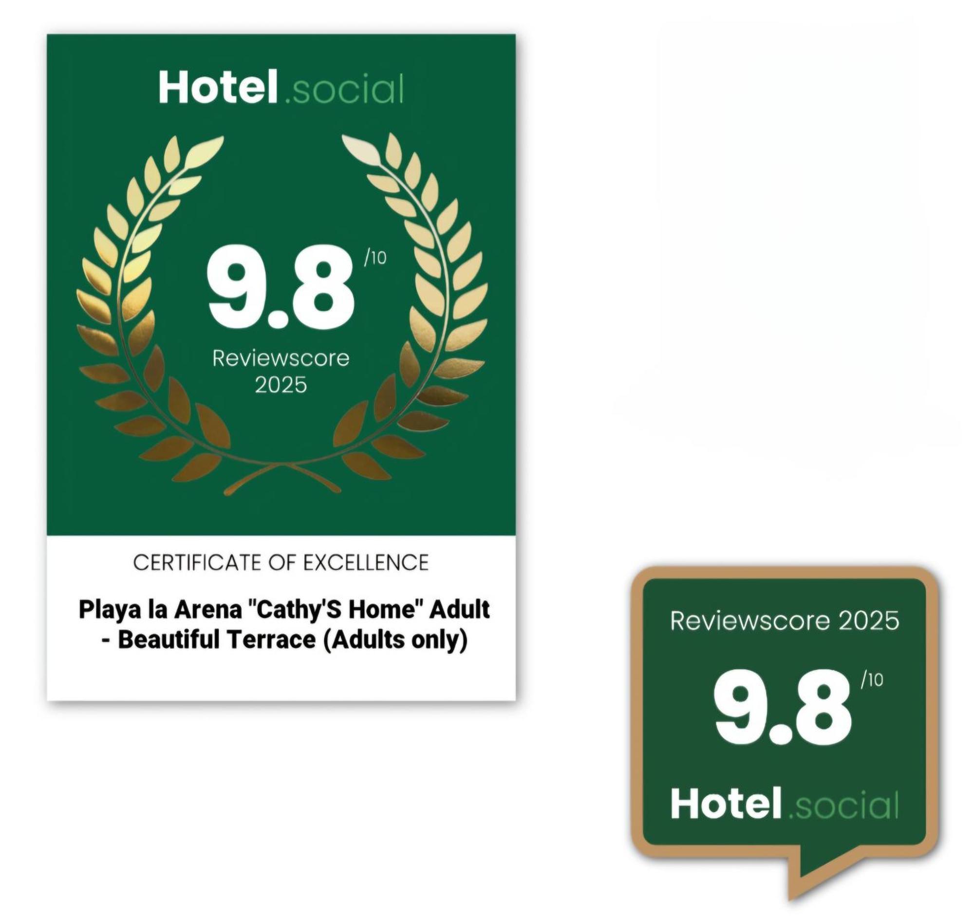 "Cathy'S Home"- Apart Luxury - Adult Only - Large Terrace Private Пуерто де Сантяго Екстериор снимка